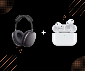 Combo de Airpod Blanco y AirPod P9 Blanco