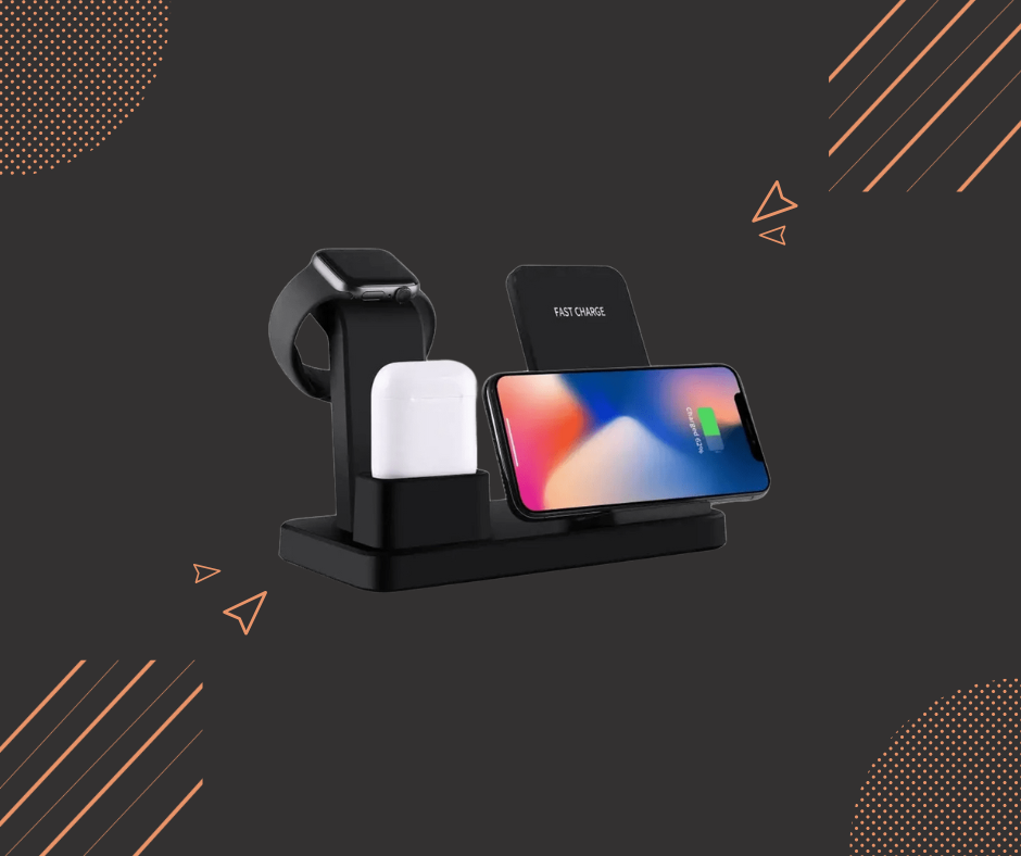 Cargador Inalámbrico 3 en 1